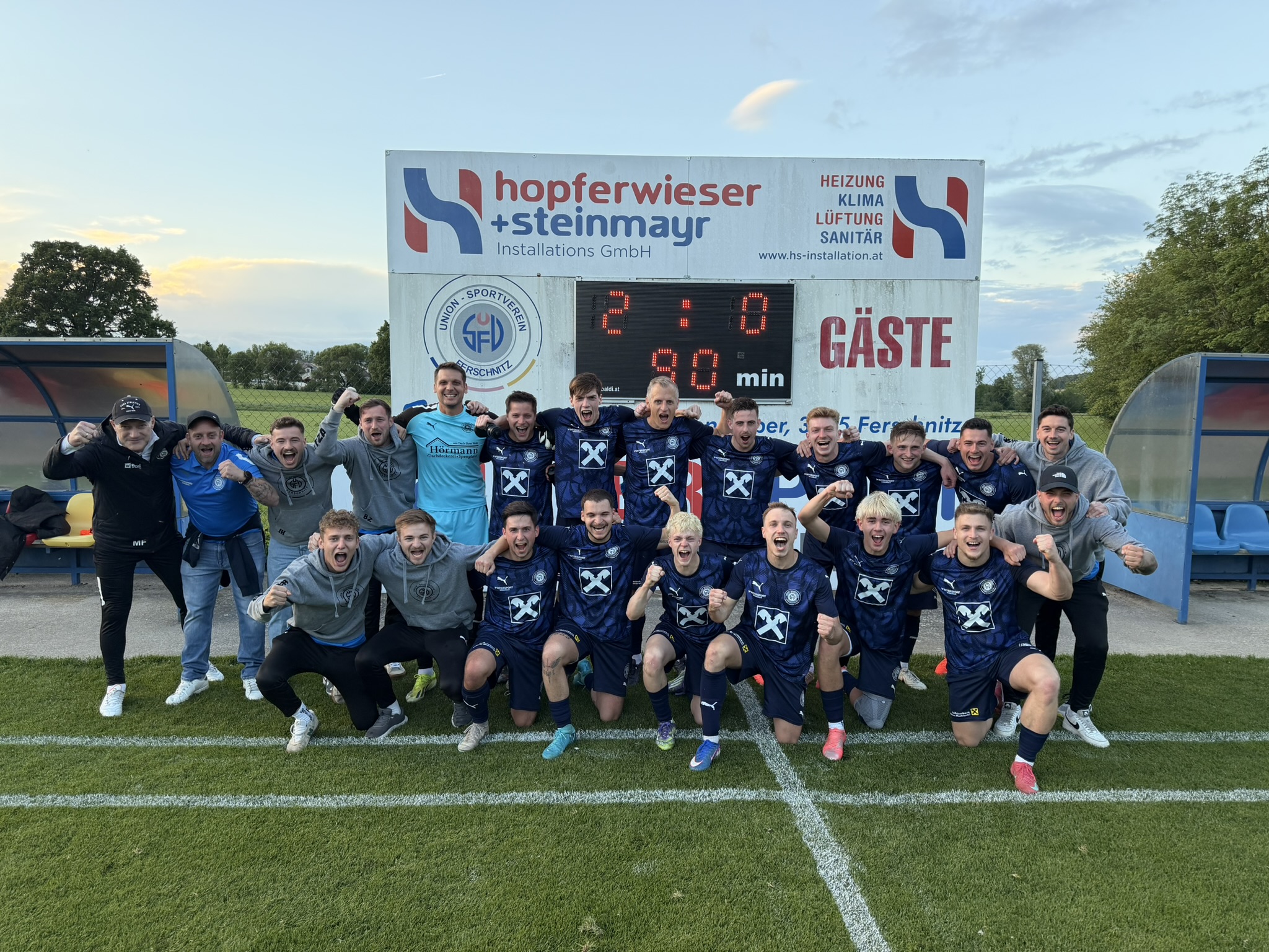 USV Ferschnitz vs. FCU Winklarn 2:0 (0:0)